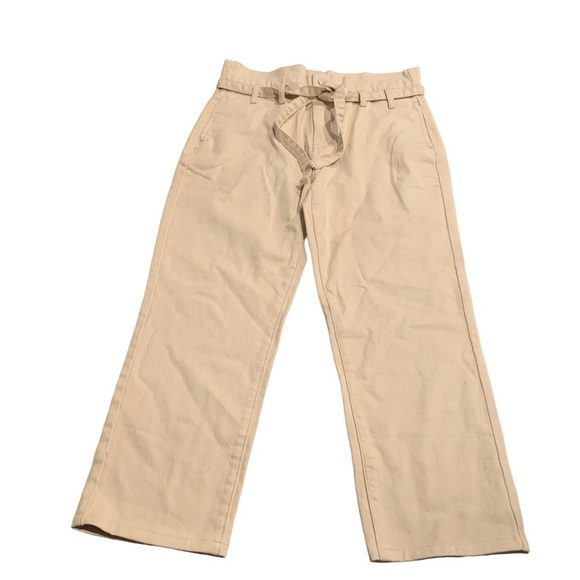 Redial Paper Bag Belted Mom Jeans Size EUR 38 UK 10 NEW - Picture 1 of 7